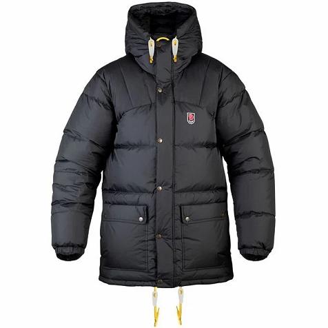 Fjallraven Expedition Pehelykabát Budapest - Fekete Kabát Fekete IFU821643